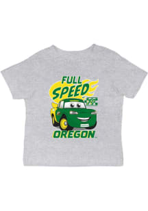 Vive La Fete Oregon Ducks Infant Full Speed Short Sleeve T-Shirt Grey
