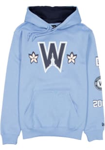 New Era Washington Nationals Mens Blue City Connect Long Sleeve Hoodie