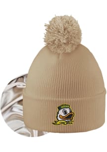 LogoFit Oregon Ducks White Monroe Womens Knit Hat