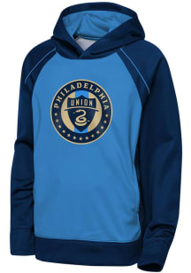 Philadelphia Union Youth Navy Blue Fierce Striker Long Sleeve Hoodie