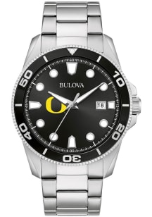 Bulova Oregon Ducks Sport Stainless Steel Mens Watch