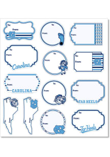 North Carolina Tar Heels Team Logo 8"x10" Gift Tags