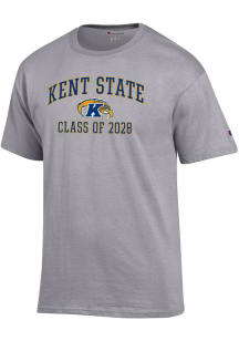 Champion Kent State Golden Flashes Grey Primary Class of 2028 Jersey Short Sleeve T Shirt