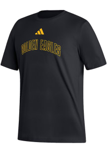 Adidas Southern Mississippi Golden Eagles Black Heat Seal Fresh Short Sleeve T Shirt