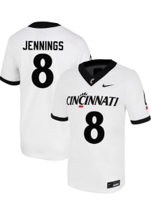 Noah Jennings  Nike Cincinnati Bearcats White Football NIL Football Jersey