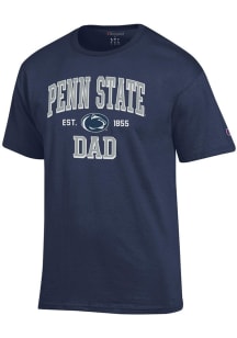 Champion Penn State Nittany Lions Navy Blue Est Date Dad Jersey Short Sleeve T Shirt