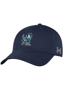 Under Armour Notre Dame Fighting Irish Hockey Mascot Adjustable Hat - Navy Blue
