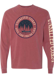 Michigan Red Canoe Long Sleeve T Shirt