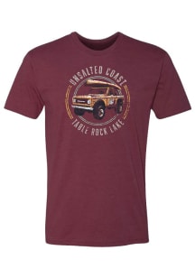 Branson Maroon Jeep Short Sleeve Fashion T Shirt