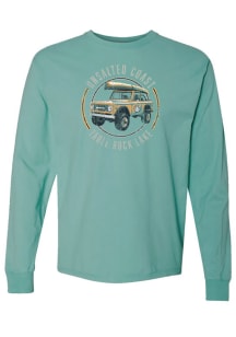 Branson Teal Jeep Long Sleeve T Shirt