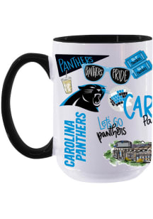 Carolina Panthers Cheer Ceramic Mug Ceramic Mug - Black