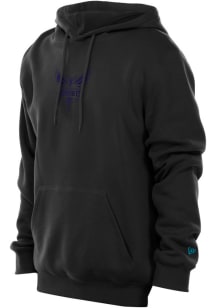 New Era Charlotte Hornets Mens Black Fan Fashion Hood
