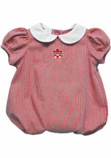 Vive La Fete Canada National Team Baby Red Archie Short Sleeve One Piece