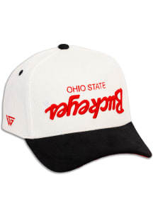 Ohio State Buckeyes Buckeyes Flip the Script Adjustable Hat - White