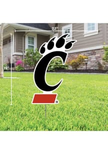 Cincinnati Bearcats Primary Yard Sign - Black