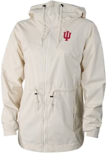 Columbia Indiana Hoosiers Womens White Heat Seal Lily Park Light Weight Jacket