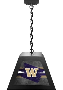 Washington Huskies Pendant Black Billiard Lamp