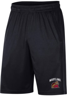 Under Armour Maryland Terrapins Mens Black Tech Tech Shorts