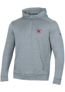 Under Armour Maryland Terrapins Mens Grey Fleece Half Zip Fleece Half Zip Hood