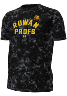 Under Armour Rowan University Black  Short Sleeve T Shirt