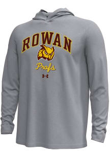 Under Armour Rowan University Mens Grey  Long Sleeve Hoodie