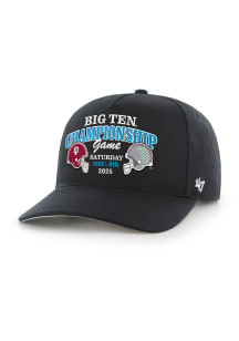 47 Big Ten Big 10 Conference Dueling Hitch Adjustable Hat - Black