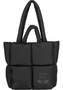 Oregon Ducks Black Primary Puff Tote