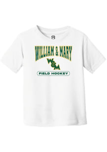 Summit Sportswear William & Mary Tribe Youth White Field Hockey Short Sleeve T-Shirt