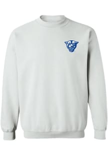 Vive La Fete Georgia State Panthers Womens White Impressions Crew Sweatshirt