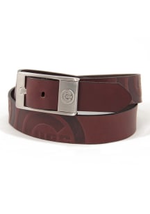Chicago Cubs Leather Brandish Mens Belt