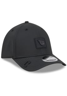 New Era Cleveland Guardians Mens Black 2026 Clubhouse 39THIRTY M-Crown Flex Hat