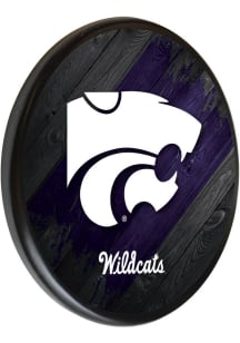 K-State Wildcats Printed Sign - Black