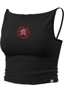 Champion Maryland Terrapins Womens Black High Neck Tank Top