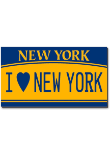 New York York Heart License Plate Magnet