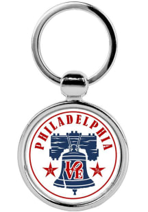 Philadelphia Liberty Bell Keychain - Blue