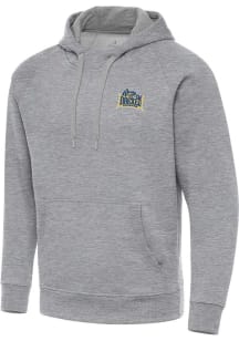 Antigua Drexel Dragons Mens Grey Victory Long Sleeve Hoodie