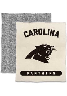 Carolina Panthers Primary Fleece Blanket - Brown