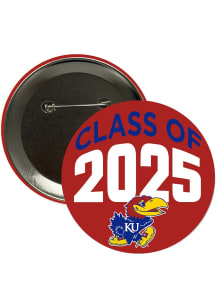 Kansas Jayhawks 3" Class of 2025 Button - Blue
