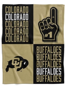 Colorado Buffaloes Domino Swaddle Baby Blanket