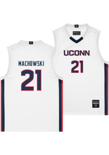 Nils Machowski  Campus Ink UConn Huskies Navy Blue NIL Jersey