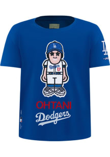 Shohei Ohtani  Pro Standard Los Angeles Dodgers Toddler Blue Avatar Short Sleeve T-Shirt