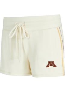 Concepts Sport Minnesota Golden Gophers Womens  Kaki Shorts