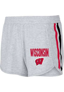 Concepts Sport Wisconsin Badgers Womens  Cedar Shorts