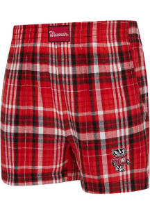 Concepts Sport Wisconsin Badgers Womens  Laney Boxers