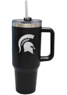 The Memory Company Michigan State Spartans 40oz Laser Etch Colossal Stainless Steel Tumbler - Blac..