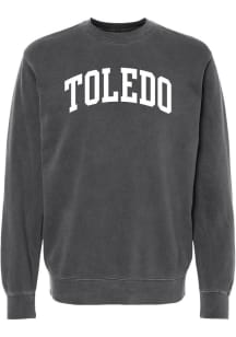 Summit Sportswear Toledo Mens Black Wordmark Long Sleeve Crew Sweatshirt
