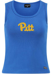 Hype and Vice Pitt Panthers Womens Blue MVP Tank Top