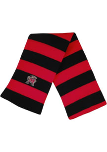 LogoFit Maryland Terrapins Striped Womens Scarf