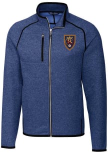 Cutter and Buck Real Salt Lake Mens Blue Mainsail Medium Weight Jacket