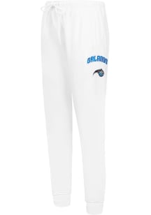 Pro Standard Orlando Magic Womens Classic Chenille White Sweatpants